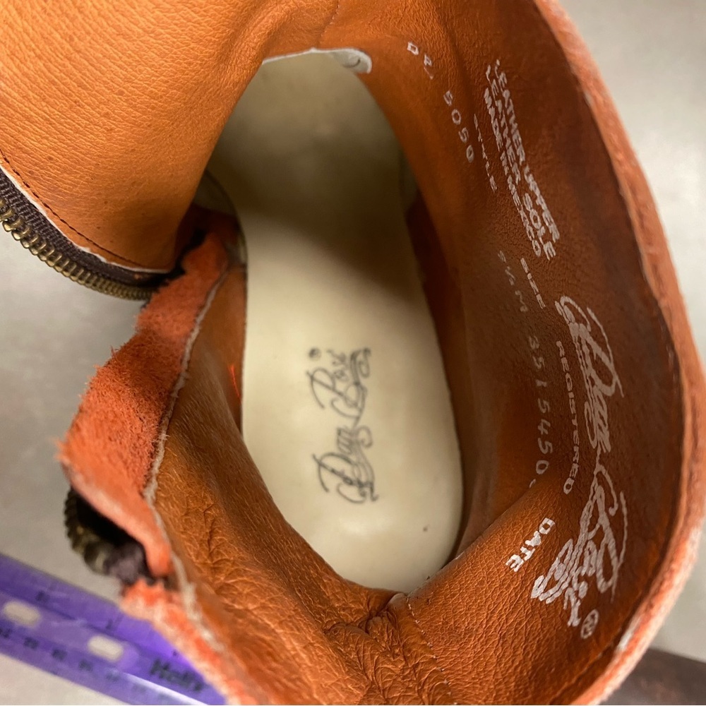 Dan Post Meadow Minstrel Cowgirl Boots Size 9.5 - Picture 12 of 14